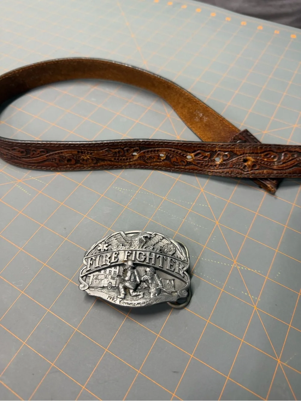 N/A brown leather